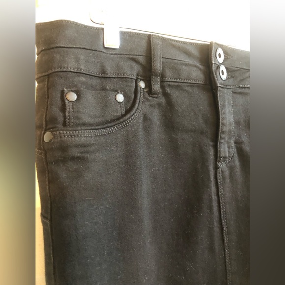 Suko Black Jean Skirt - Picture 3 of 8
